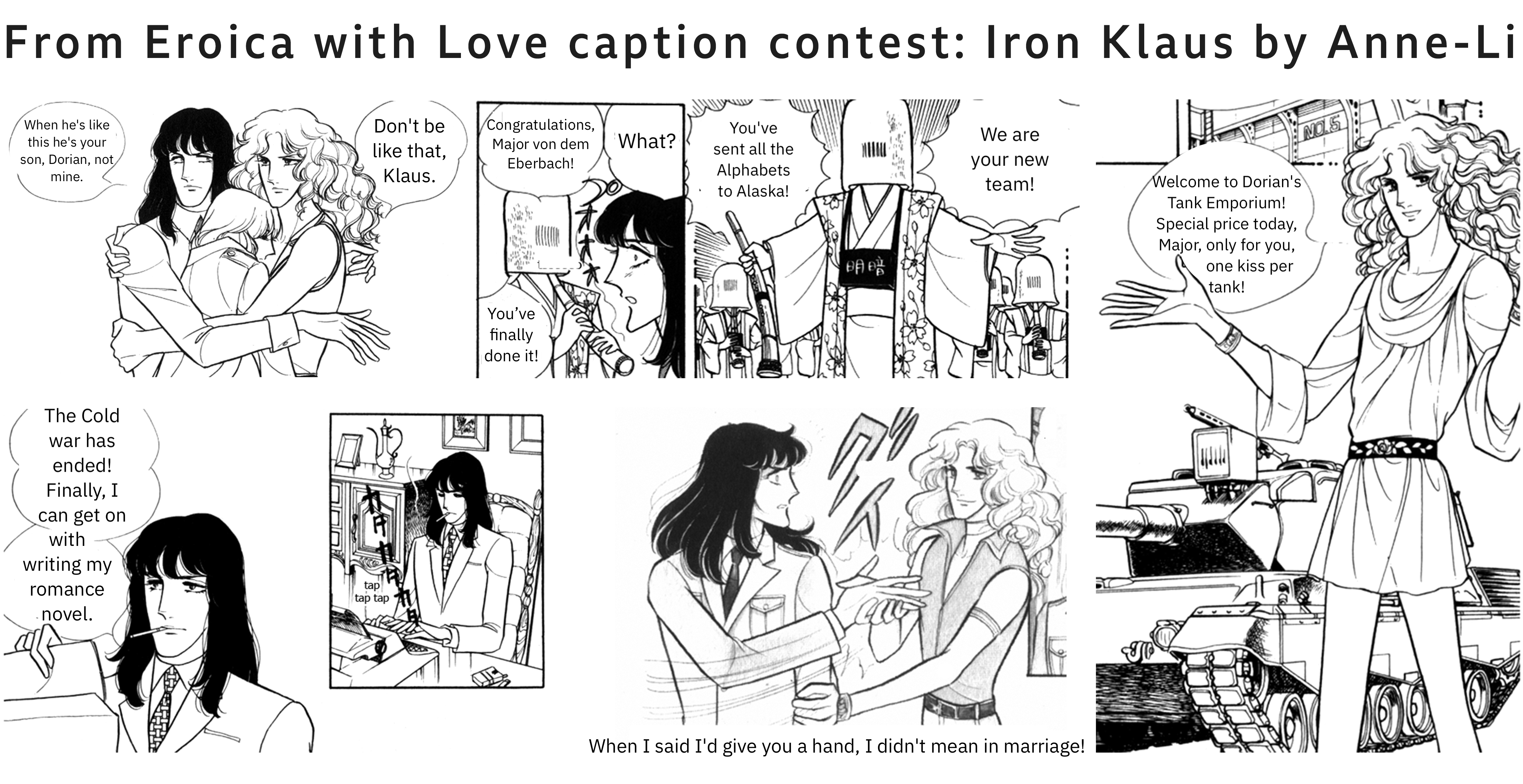 Iron Klaus Caption Contest
